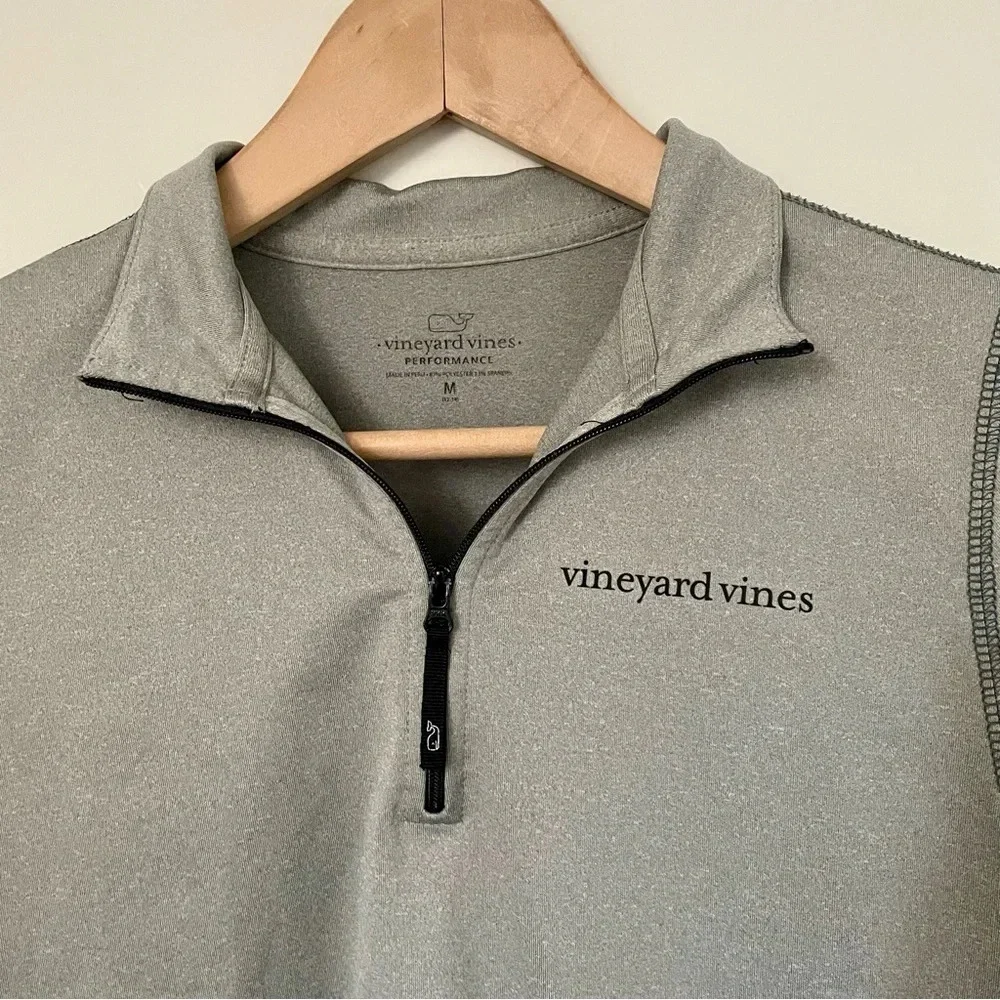 Vineyard Vines Performance Quarter Zip Sweatshirt - Picture 2 of 5